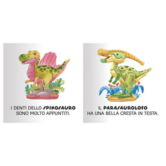 Dami Editore - Quadrotti - Dinosauri - Books Age +0M - +36M - DME57507A - Italian Edition