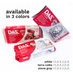 Das Modeling Clay - Terra-Cotta 500 Gr. - Arts & Crafts
