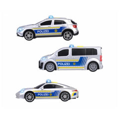Dickie - Police Unit Assortment With Lights And Sounds Play Vehicles