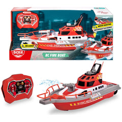 Dickie - Remote-Controlled Fire Boat Play Vehicles