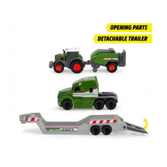 Dickie Toys - Fendt Micro Farm Truck Set - Play Vehicles