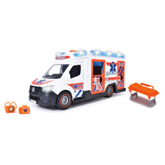 Dickie Toys - Mercedes-Benz Sprinter Ambulance - 34.5cm Rescue Vehicle with Lights & Sounds - Age +3 - Play Vehicles