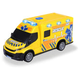 Dickie Toys - Play Vehicles - Iveco Daily Ambulance - Light Sound - 3 Yrs