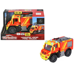Dickie - Unimog U530 Fire Truck With Lighst And Sounds Play Vehicles