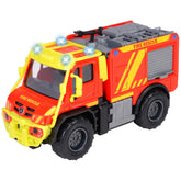 Dickie - Unimog U530 Feuerwehrfahrzeug mit Lichtern und Geräuschen Spielzeuge