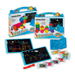 Didò - Blocks Train Modelling Dough Set - Clay & Modelling Dough