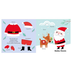 Edizioni del Borgo - Babbo Natale - Tocca e Senti - Book Age: +12M - EDB59086A - Italian Edition