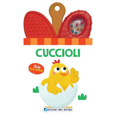 Edizioni del Borgo - Baby Toy Book - Cuccioli - Book Age: +12M - EDB58329A - Italian Edition