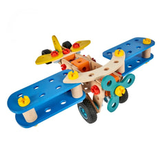 Eichhorn - Ensemble de Construction Biplan et Vaisseau Spatial - 4 Ans - 58701338