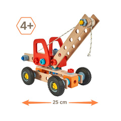 Eichhorn - Camion Grue - Jouets de Construction - 3 Ans+ - 58701342