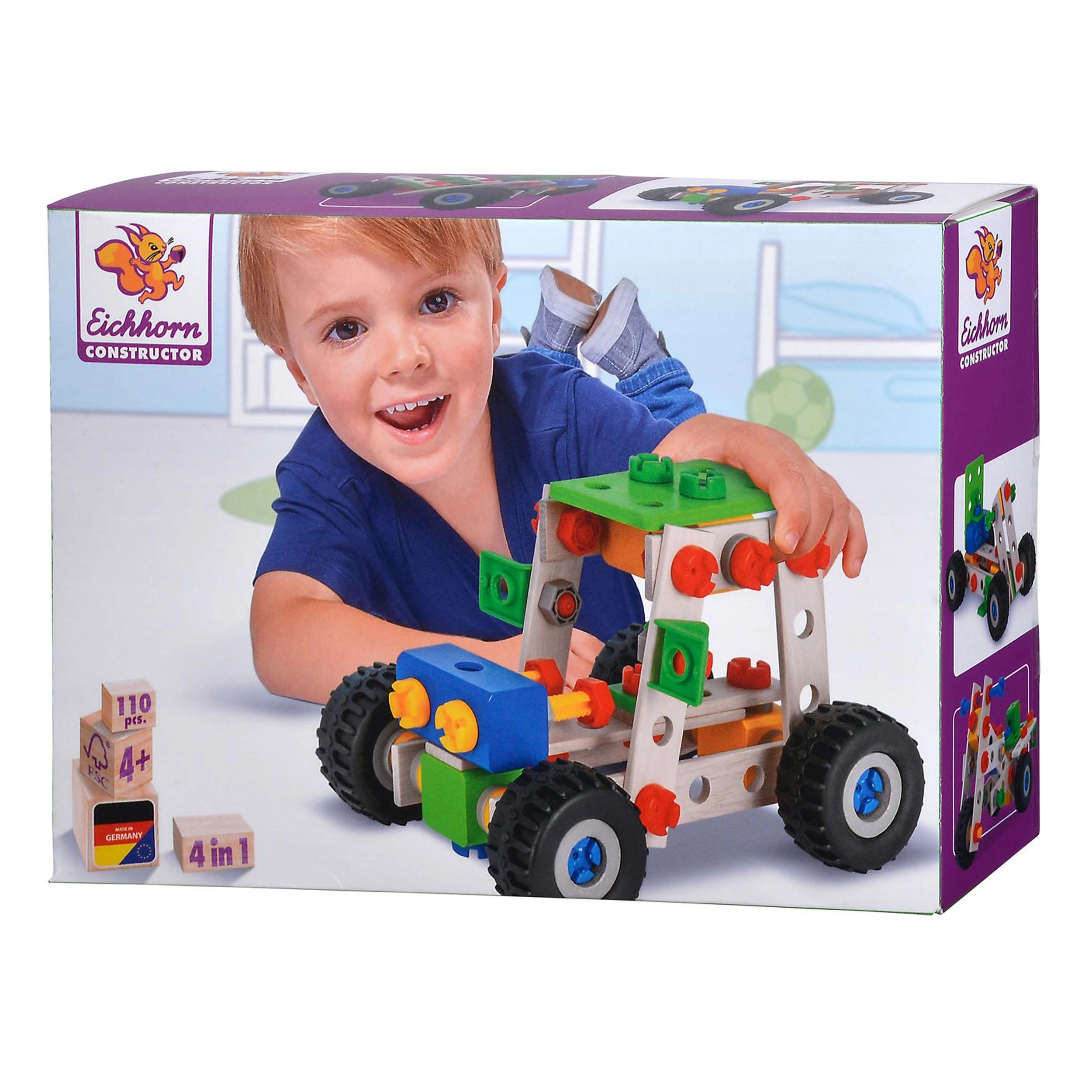 APPYTOYS Eichhorn Constructor in 110 Pz