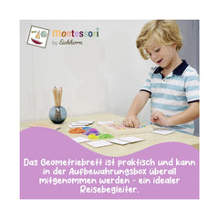 Eichhorn - Planche de géométrie Montessori - Jouets éducatifs