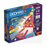 Geomag - Magicube Shapes Little World Magnetic Construction Toy - 100% Recycled Plastic Building Blocks Set - 17 Pcs - Age +1 Construction Set Toys - GMG535