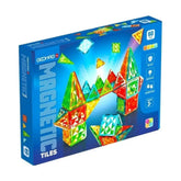 Geomag - Magnetic Tiles Gems Magnetic Construction Toy - 100% Recycled Plastic Building Blocks Set - 60 Pcs - Age +3 Construction Set Toys - GMG4103