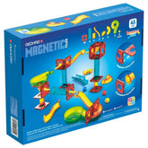 Geomag - Magnetic Tiles Marble Run Construction Track Set - 100% Recycled Plastic Building Blocks Set - 45 Pcs - Age +3 Construction Set Toys - GMG4232