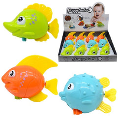 Ginmar - Happy Surfer Wind-Up Fish Toys