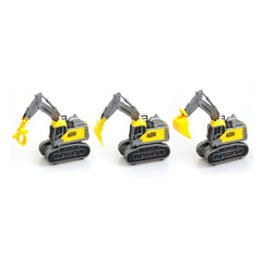 Ginmar - Interactive Excavator Toy - Simulation Vehicle With Light And Sound