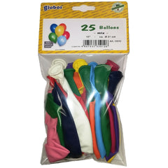 Globo - Assorted Balloons 31 Cm - Pack Of 10