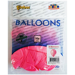 Globo - Pink Balloons 30Cm - Pack Of 25