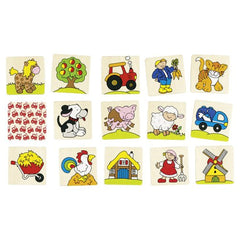 Gollness - Memo-Spiel Bauernhof - Kartenspiele