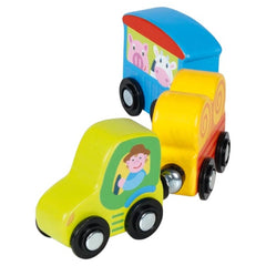 Gollness - Pepes Tractor With Magnetic Couplings - Toy Trains & Train Sets