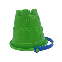 Gowi - Castle Bucket Diameter 17 Cm - Green - Beach & Sand Toys