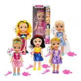Grandi Giochi - Disney Princess 35cm Assorted Fashion Doll for Ages 3 Years Old and Older - Magic Fairytale Roleplay Toy Figure
