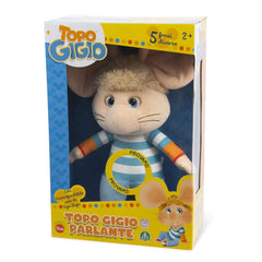 Grandi Giochi - Talking Topo Gigio Plüschspielzeug - Stofftiere - 3+ - GRGTPG04000