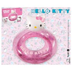 Happy People - Beach Toys - Hello Kitty Inflatable Swim Ring - 90cm - 3 Years - Fun Water Play