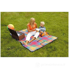 Happy People - Picnic Blanket 175×135 Cm