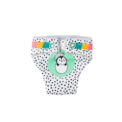Heless - Dolls - Penguin Dotty Doll Cloth Diapers Set - 18M+ - Sustainable