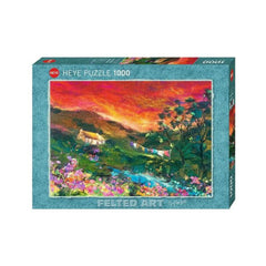 Heya - Washing Line Felted Art - Puzzle Age: +14 - HEY29916