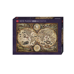 Heye - Puzzle del Mundo Vintage - Puzzles - +14 - HEY29666