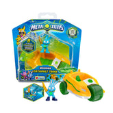 IMC Toys - Figurine Hoppy Warrior Metazells avec Véhicule - Jouets - 3+ - IMC910195