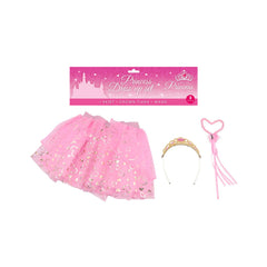 Johntoy - Princess Dress Up Set 3 Pcs Pack - Pretend Professions & Role Playing