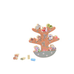 Johntoy - Houten Balansboom - Baby Activiteit Speelgoed