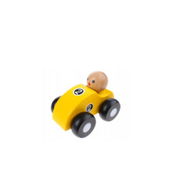 Johntoy - Wooden Cars 4 Assorted In Display - Play Vehicles