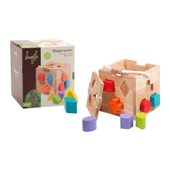 Johntoy - Holzformensortierset - Babyspielzeug