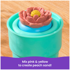 Kinetic Sand Squish Blossom Blooming Flower