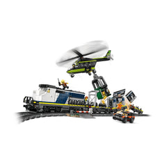 LEGO City Police Train Heist (60508) - 1313 Pcs Powered Up Electric Train Set - Age: +7 - Construction Set Toys
