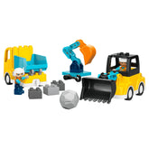 LEGO - DUPLO 3 in 1 Construction Vehicles - Construction Set Toys - 10475