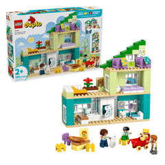 LEGO - DUPLO Maison Moderne 3 en 1 de la Famille avec Figurines - Jouets de Construction