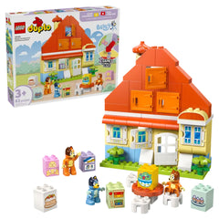LEGO DUPLO Bluey Familienhaus mit Gedächtnisspiel Baukasten Spielzeug