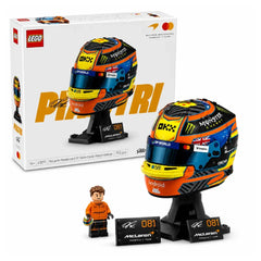 LEGO - Editions Oscar Piastri F1 Helmet Age +14 Construction Set Toys - 43017