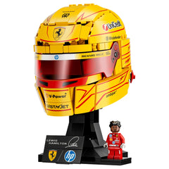 LEGO - Editions Scuderia Ferrari HP Lewis Hamilton Helmet Age +14 Construction Set Toys - 43022