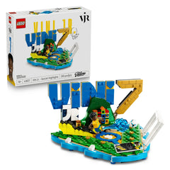 LEGO - Editions Vini Jr. – Football Highlights Age +10 Construction Set Toys - 43027