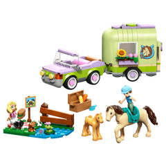 LEGO - Friends Paard & Veulen Trailer - Bouwset Speelgoed