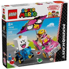 LEGO - Mario-Kart-Wario-and-King-Boo-Action-Toy-Figures