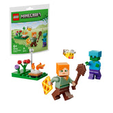 LEGO - Minecraft - Alex's Campfire Conflict - Construction Set Toys - 30732
