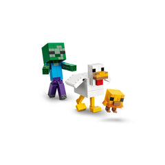 LEGO - Minecraft Chicken Jockey - Construction Set Toys 344 Pcs Age +9 - 21582